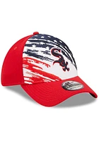 New Era Chicago White Sox Mens Red 2022 4th of July 39THIRTY Flex Hat