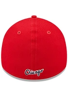New Era Chicago White Sox Mens Red 2022 4th of July 39THIRTY Flex Hat