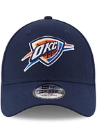 New Era Oklahoma City Thunder The League 9FORTY Adjustable Hat - Blue