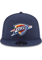 New Era Oklahoma City Thunder Blue NBA20 9FIFTY Mens Snapback Hat