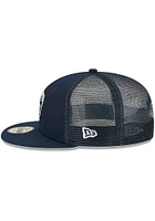 New Era Sporting Kansas City Navy Blue Classic Trucker 9FIFTY Mens Snapback Hat