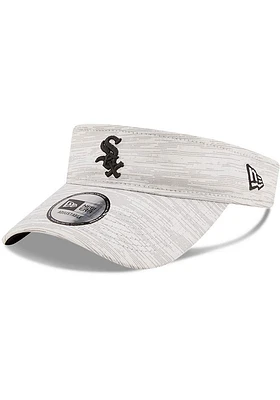 New Era Chicago White Sox Mens Grey Distinct Adjustable Visor