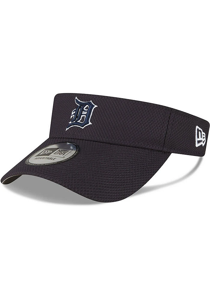 New Era Detroit Tigers Mens Navy Blue 2022 Batting Practce Adjustable Visor