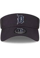 New Era Detroit Tigers Mens Navy Blue 2022 Batting Practce Adjustable Visor