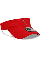 New Era St Louis Cardinals Mens Red 2022 Batting Practce Adjustable Visor