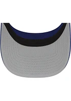 New Era Texas Rangers Mens Navy Blue 2022 Batting Practce Adjustable Visor