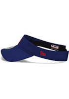 New Era Texas Rangers Mens Navy Blue 2022 Batting Practce Adjustable Visor