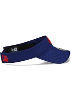 New Era Texas Rangers Mens Navy Blue 2022 Batting Practce Adjustable Visor