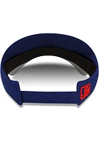 New Era Texas Rangers Mens Navy Blue 2022 Batting Practce Adjustable Visor