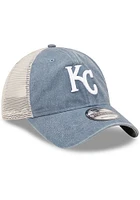 New Era Kansas City Royals Blue JR Washed 9TWENTY Adjustable Toddler Hat