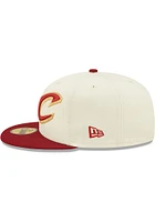 New Era Cleveland Cavaliers Mens White 2022 NBA Draft 59FIFTY Fitted Hat