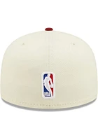 New Era Cleveland Cavaliers Mens White 2022 NBA Draft 59FIFTY Fitted Hat