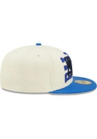 New Era Dallas Mavericks Mens White 2022 NBA Draft 59FIFTY Fitted Hat