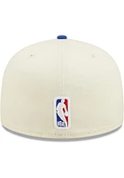 New Era Philadelphia 76ers Mens White 2022 NBA Draft 59FIFTY Fitted Hat