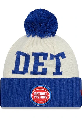 New Era Detroit Pistons NBA Draft KNIT Mens Knit Hat