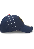 New Era FC Dallas Mens Navy Blue MLS 2022 Americana 39THIRTY Flex Hat