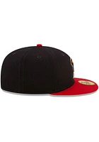New Era Toledo Mud Hens Mens Blue MiLB 2022 Batting Practice 59FIFTY Fitted Hat