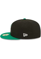 New Era Dayton Dragons Mens Black MiLB 2022 Authentic Collection Iconic Fitted Hat