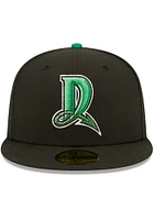 New Era Dayton Dragons Mens Black MiLB 2022 Authentic Collection Classic Fitted Hat