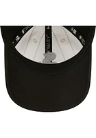 New Era Chicago White Sox Black Womens Striped Glam 9TWENTY Womens Adjustable Hat