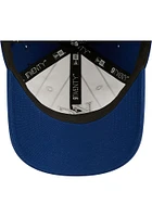 New Era Kansas City Royals Blue Womens Striped Glam 9TWENTY Womens Adjustable Hat