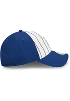 New Era Kansas City Royals Blue Womens Striped Glam 9TWENTY Womens Adjustable Hat