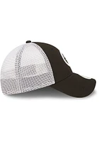 New Era Chicago White Sox Black Womens Glitter Circle 9FORTY Womens Adjustable Hat