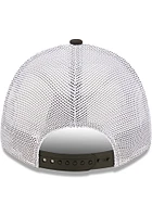 New Era Chicago White Sox Black Womens Glitter Circle 9FORTY Womens Adjustable Hat