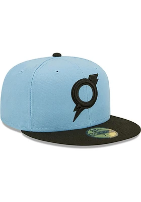 New Era Omaha Storm Chasers Mens Blue MiLB 2022 Authentic Collection Classic Fitted Hat