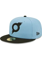 New Era Omaha Storm Chasers Mens Blue MiLB 2022 Authentic Collection Classic Fitted Hat