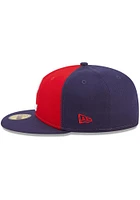 New Era Reading Fightin Phils Mens Red MiLB 2022 Authentic Collection Iconic Fitted Hat