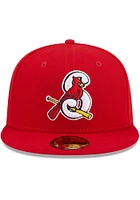 New Era Springfield Cardinals Mens MiLB 2022 Authentic Collection Fitted Hat