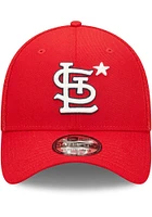 New Era St Louis Cardinals Mens Red 2022 All-Star Workout 39THIRTY Flex Hat