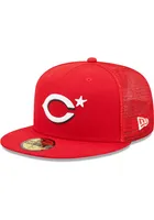 New Era Cincinnati Reds Mens Red 2022 All-Star Workout 59FIFTY Fitted Hat