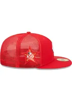 New Era Cincinnati Reds Mens Red 2022 All-Star Workout 59FIFTY Fitted Hat