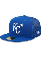 New Era Kansas City Royals Mens Blue 2022 All-Star Workout 59FIFTY Fitted Hat
