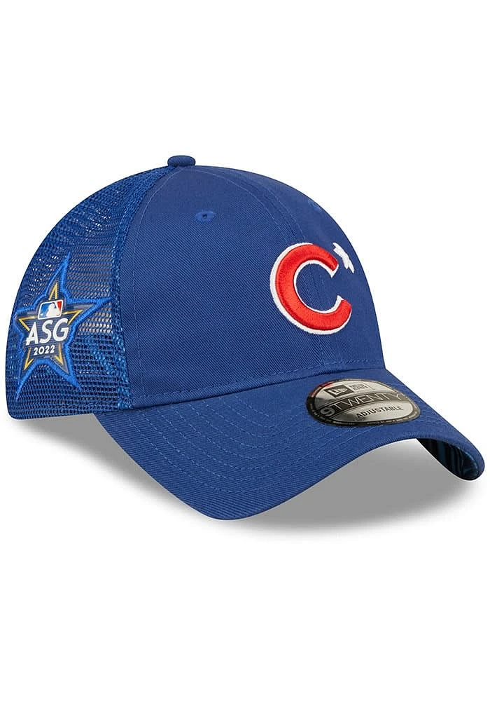 New Era Chicago Cubs 2022 All-Star Workout 9TWENTY Adjustable Hat - Blue