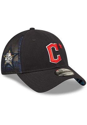 New Era Cleveland Guardians 2022 All-Star Workout 9TWENTY Adjustable Hat - Navy Blue