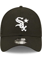 New Era Chicago White Sox Mens Black 2022 All-Star Workout 39THIRTY Flex Hat