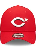 New Era Cincinnati Reds Mens Red 2022 All-Star Workout 39THIRTY Flex Hat