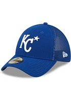 New Era Kansas City Royals Mens Blue 2022 All-Star Workout 39THIRTY Flex Hat