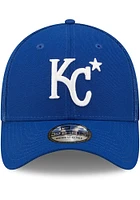 New Era Kansas City Royals Mens Blue 2022 All-Star Workout 39THIRTY Flex Hat