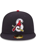 New Era Springfield Cardinals Mens MiLB 2022 Authentic Collection Fitted Hat