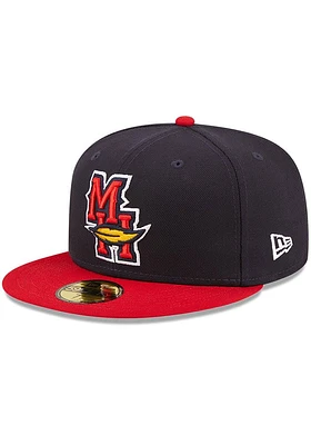 New Era Toledo Mud Hens Mens Blue MiLB 2022 Authentic Collection Classic Fitted Hat