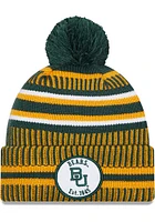 New Era Baylor Bears Green NE19 Sport Knit Mens Knit Hat
