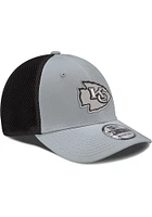 New Era Kansas City Chiefs Mens Grey 2T Neo 39THIRTY Flex Hat