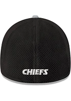 New Era Kansas City Chiefs Mens Grey 2T Neo 39THIRTY Flex Hat