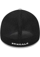 New Era Cincinnati Bengals Mens Grey 2T Neo 39THIRTY Flex Hat