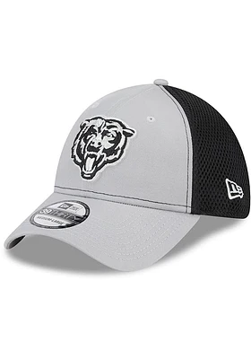 New Era Chicago Bears Mens Grey 2T Neo 39THIRTY Flex Hat