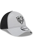New Era Chicago Bears Mens Grey 2T Neo 39THIRTY Flex Hat